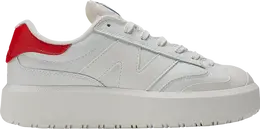New Balance: Белые кроссовки 