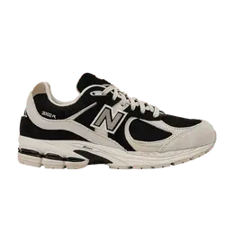 New Balance: Чёрные кроссовки  2002R