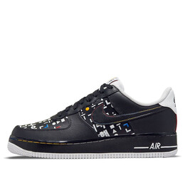 Nike: Чёрные кроссовки  Air Force 1 Low