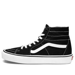 Vans: Чёрные кроссовки  SK8-Hi Tapered