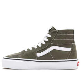 Vans: Зелёные кроссовки  SK8-Hi Tapered