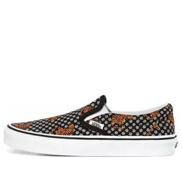 Vans: Чёрные кроссовки  Classic Slip On