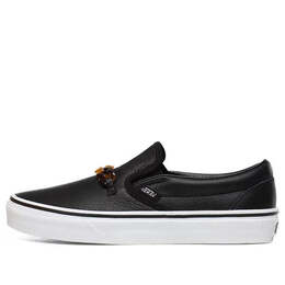 Vans: Чёрные кроссовки  Classic Slip On