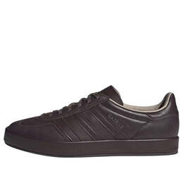 Adidas: Тёмные кроссовки  Gazelle Indoor