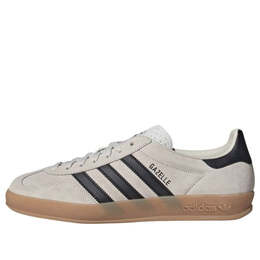 Adidas: Чёрные кроссовки  Gazelle Indoor