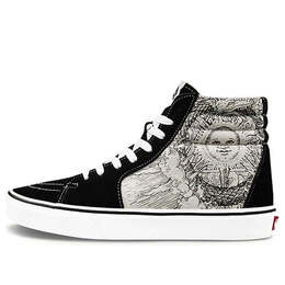 Vans: Чёрные кроссовки  Sk8-Hi