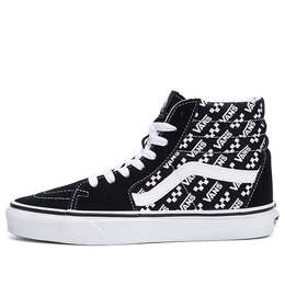 Vans: Чёрные кроссовки  Sk8-Hi