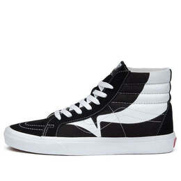 Vans: Чёрные кроссовки  SK8-Hi Reissue