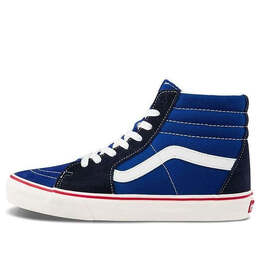 Vans: Голубые кроссовки  Sk8-Hi