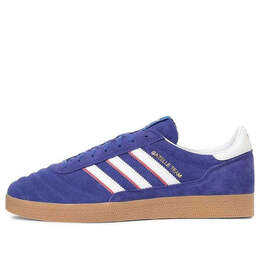 Adidas: Голубые кроссовки  Gazelle