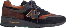 New Balance: Синие кроссовки  997