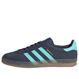 Adidas: Синие кроссовки  Gazelle Indoor