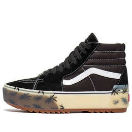 Vans: Чёрные кроссовки  Sk8-Hi