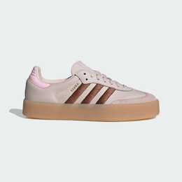 Adidas: Коричневые кроссовки 