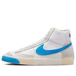 Nike: Голубые кроссовки  Blazer Mid 77