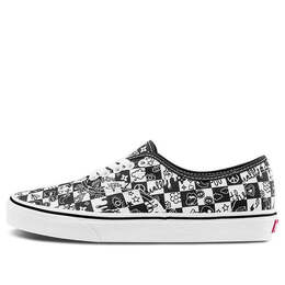 Vans: Чёрные кроссовки  Authentic
