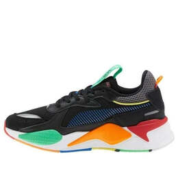 PUMA: Чёрные кроссовки  RS-X