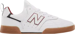 New Balance: Белые кроссовки 