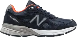 New Balance: Синие кроссовки 