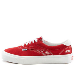 Vans: Красные кроссовки 