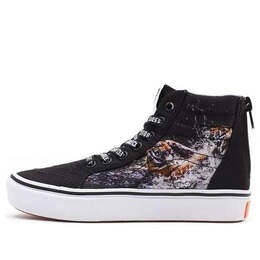 Vans: Чёрные кроссовки 