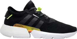 Adidas: Чёрные кроссовки 