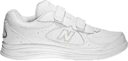 New Balance: Белые кроссовки 
