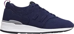 New Balance: Тёмные кроссовки  997