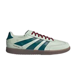 Adidas: Зелёные кроссовки  Predator