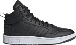 Adidas: Чёрные кроссовки  Hoops