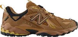 New Balance: Коричневые кроссовки 