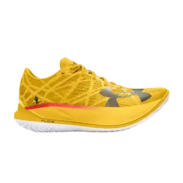 Under Armour: Жёлтые кроссовки 