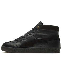 PUMA: Чёрные кроссовки  Basket