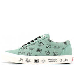 Vans: Зелёные кроссовки  Old Skool