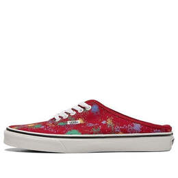 Vans: Красные кроссовки  Authentic