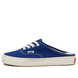 Vans: Голубые кроссовки  Authentic