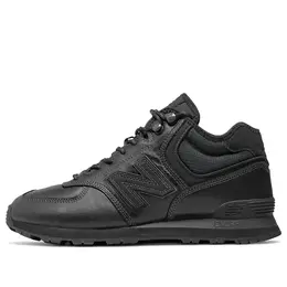 New Balance: Чёрные кроссовки  574