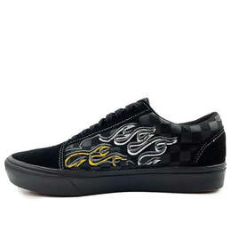 Vans: Чёрные кроссовки  ComfyCush Old Skool