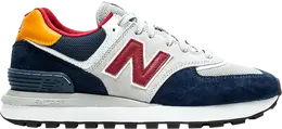 New Balance: Синие кроссовки  574