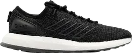 Adidas: Чёрные кроссовки  PureBoost
