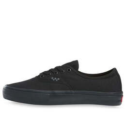 Vans: Чёрные кроссовки  Authentic
