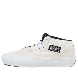 Vans: Белые кроссовки  Skate Half Cab