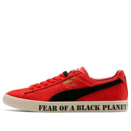 PUMA: Чёрные кроссовки  Clyde