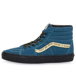 Vans: Синие кроссовки  Sk8-Hi