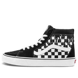 Vans: Чёрные кроссовки  Sk8-Hi