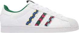 Adidas: Белые кроссовки  Superstar