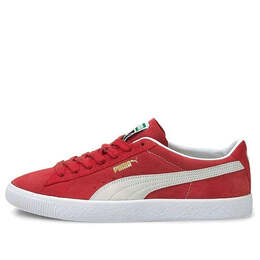 PUMA: Красные кроссовки  Suede