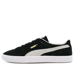PUMA: Чёрные кроссовки  Suede