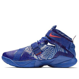 Nike: Синие кроссовки 