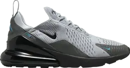 Nike: Голубые кроссовки  Air Max 270
